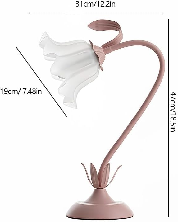 Table Top Grow Light for Indoor Plants – Decorative Desk Plant Light for Succulents Bonsai Cactus, Adjustable Desktop Grow Lights with Base, Cute Office Mini Grow Lamp