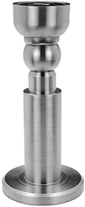 VIBORG Deluxe Solid Sus304 Stainless Steel Extra-Thick Casting Heavy Duty Adjustable Powerful Floor or Wall Mount Mounted Magnetic Doorstops Door Stopper Door Stop (1)