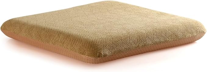 Sigmat Recliner Cushion for Elderly with Memory Foam 20x20x3 Inches Large Square Seat Cushion for Recliner Chair, Floor Pillow, Truck Seat Cushion Camel