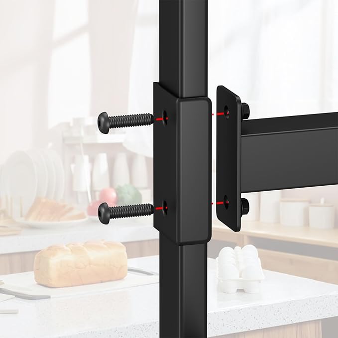 YKLSLH 4 Baskets Over The Sink Dish Drying Rack, Extendable Large Capacity Sink Rack, Metal Drying Rack Saving Space,for Most Sinks (26.57"-35")