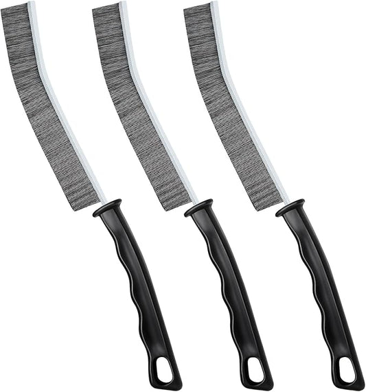 Crevice Cleaning Brush，Hard-Bristled Grout Brush，2026 New Multifunctional Gap Cleaning Brush Tool，Dead Corners Brushes for Bathroom Kitchen Tiles Window Door Slots，3pcs